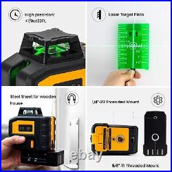 KAIWEETS Self Leveling Green Laser Level, 360 Laser Line with 2 Plumb Dots, C