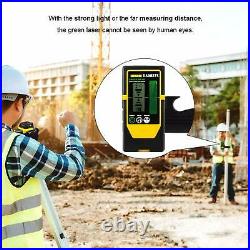 Kaiweets 3D 3X 360° Self Auto Leveling Rotary Green Laser Level with detector