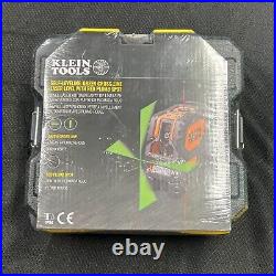 Klein 93LCLG Self Leveling Green Cross Line Laser Level with Red Plumb Spot