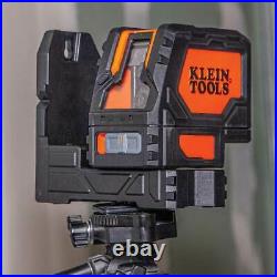 Klein 93LCLG Self Leveling Green Cross Line Laser Level with Red Plumb Spot