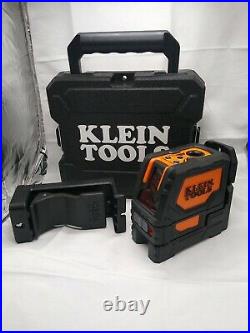 Klein Tools 93LCLG Self-Leveling Green Cross-Line Laser Red Plumb Spot New open