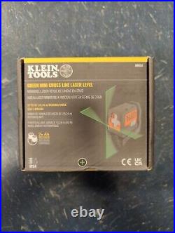 Klein Tools 93MCLG Mini Crossline Laser Level Green NEW