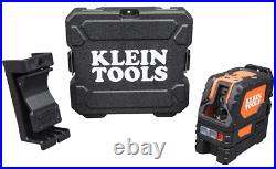 Klein Tools Self-Leveling Cross-Line Laser Level with Hard Plastic Carrying Case