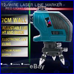 LETER 12Lines 3D Laser Level Self-Leveling 360 degree Laser Beam Line