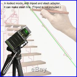 Laser Level 12 Line Green Self Leveling 3D 360° Rotary Cross Measure Tool NEW