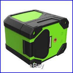 Laser Level 8 Line Green Self Leveling Outdoor 360° Rotary Cross Measure Tool