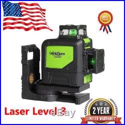 Laser Level 8 Line Self Leveling Outdoor 360 Degree Rotary Cross Measure Tool