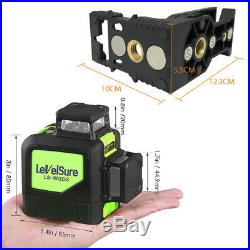 Laser Level 8 Lines Green Self Leveling 3D 360° Horizontal Vertical With