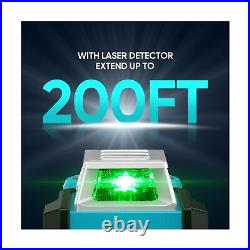 Laser Level, Elikliv Laser Level 360 Self Leveling, 200Ft Green Laser Level L