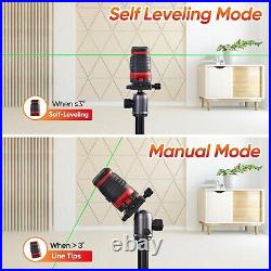 Laser Level, Elikliv Self Leveling Laser Level with 2 Plumb Dots Laser Tool