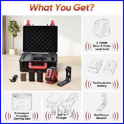 Laser Level, Elikliv Self Leveling Laser Level with 2 Plumb Dots Laser Tool