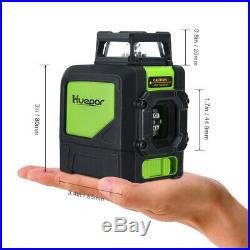Laser Level Green Beam 360 Horizontal and one Vertical Line + laser receiver