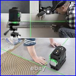 Laser Level Laser Level Line Tool 3x360 3d Green Cross Lines Self Leveling Laser