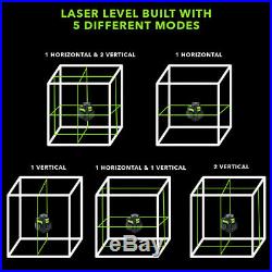 Laser Level Self-Leveling 3 x 360 Cross Line Three-Plane Leveling Ziplite