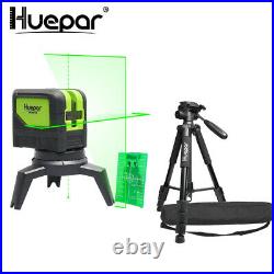Laser Level With 2 Dots Vertical Horizontal Cross Line Self leveling + Tripod