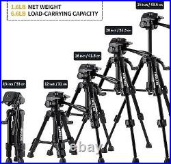 Laser Level with Tripod, Firecore 82Ft Self Leveling Cross Line Laser 25in Tripod