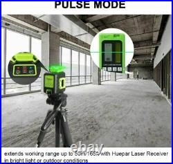 Laser level green beam Cross Line 360° Line Laser Self Leveling Measure Tool