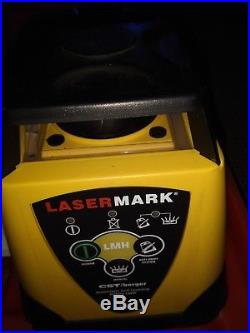 Lasermark 360 lmh series electronic self leveling rotary laser