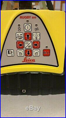 Leica Geosystems Rugby 200 Self Leveling Rotating Automatic Laser Level