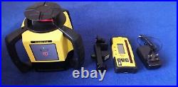 Leica Rugby 610 Rotary Laser Level Rod Eye 160 Carry Case