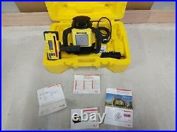 Leica Rugby 610 Rotary Laser Level Rod Eye 160 Digital Receiver + Carry Case