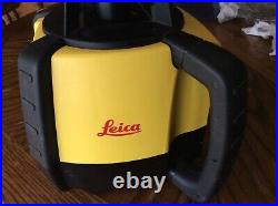 Leica Rugby 610 Self Leveling Rotary Laser with rod eye 160+Tripod