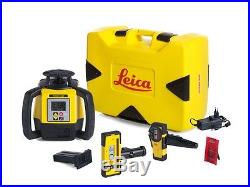 Leica Rugby 680 Self-leveling horizontal laser, dial-in grade, dual axis, Tripod