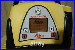 Leica Single Grade Red Beam Self Leveling Laser Level Model RUGBY 300 SG