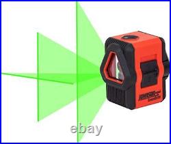 Level & Tool 40-6647 Self-Leveling Cross and Line Laser Kit with GreenBrite T