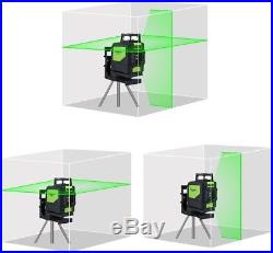 Levelsure 901CG Laser Level Mute Green Beam Cross Laser Self-leveling Line 2