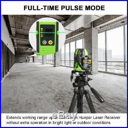 Line Laser Level Four Vertical and One Horizontal Line with Plumb Dot points
