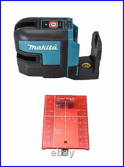 Makita SK105DNAX 12V CXT Cordless Self-Leveling Cross-Line Red Beam Laser Kit