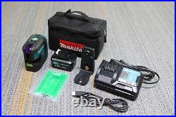 Makita SK105GD 12V CXT Self-Leveling Cross-Line Green Laser (Battery & Charger)