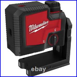 Milwaukee 3510-21 REDLITHIUM USB Rechargeable Cordless Green 3-Point Laser
