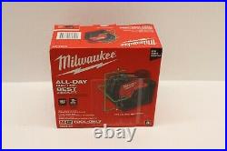 Milwaukee 3622-20 M12 Green Laser Cross Line & Plumb Points Level Tool Only