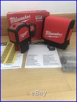 Milwaukee C12 BL2-0 12v Cordless 2 Beam Plumb Dot Self Leveling Box Laser Level