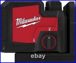 Milwaukee Green 3 Point Laser Level with Battery & USB Charger 3510-21