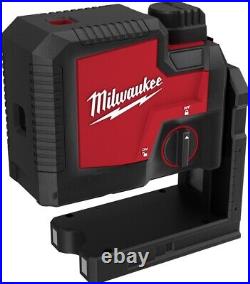 Milwaukee Green 3 Point Laser Level with Battery & USB Charger 3510-21