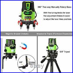Multi-Line Green Beam Laser Level Automatic Self-leveling laser Four