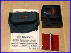 NEW BOSCH 100 ft. 5 Point Self Leveling Plumb and Square Laser GPL 5S