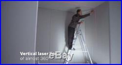 NEW BOSCH GCL 2-15 Self Leveling Cross Line Laser Level/Plumb +RM1 Mount Pouch