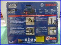 NEW BOSCH GCL 2-55 Self Leveling Cross Line Laser with Plumb Points