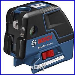 NEW Bosch Self-Leveling 5-Point Alignment Laser with Cross-Line GCL25