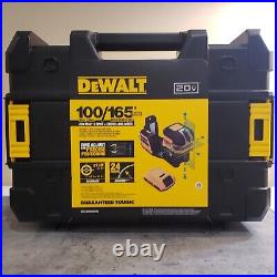 NEW! DEWALT 20V Max 5 Spot Cross Line Laser DCLE34520G Battery/Charger
