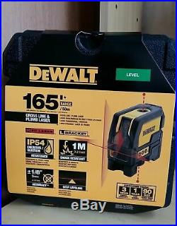 NEW Dewalt DW0822 Combilaser Self-Leveling Cross Line/Plumb Spot Laser
