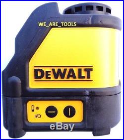 NEW Dewalt DW088K Self Leveling Cross Line Laser Horizontal & Vertical 3 Beam
