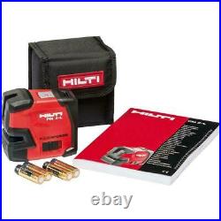 NEW Hilti 33 ft. PM 2-L Line Laser with (2) AA Batteries