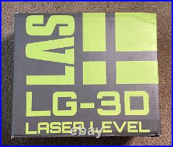 NEW LasGoo LG-3D Laser Level Self Leveling 3x360° 3D Green Beam Cross Line Laser