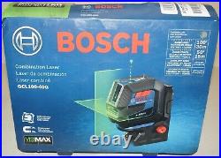 New Bosch GCL100-40G Self-Leveling Cross-Line Laser withVisiMax Tech Green Beam