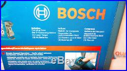 New Bosch GLL100G Self-Leveling Green-Beam Cross-Line Laser 100ft/30m
